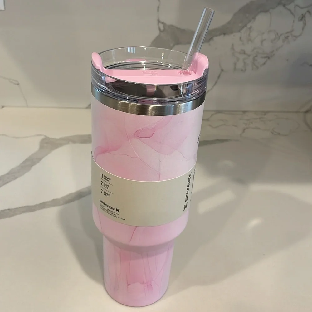 Stanley - TULLE (pink/purple) - 40 oz. Flowstate Quencher H2.0 Tumbler - NWT!